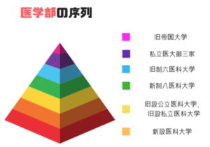 最新 医学部序列 ヒエラルキー と給料の関係 初心者医学生の雑記ブログ